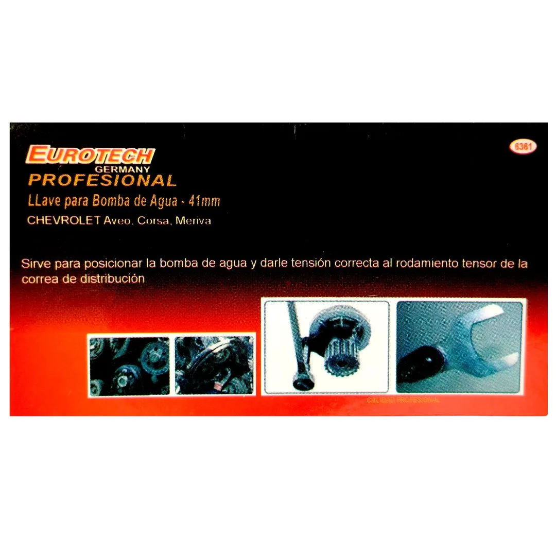 Llave bomba de agua Chevrolet Corsa / Aveo / Meriva - imagen 3