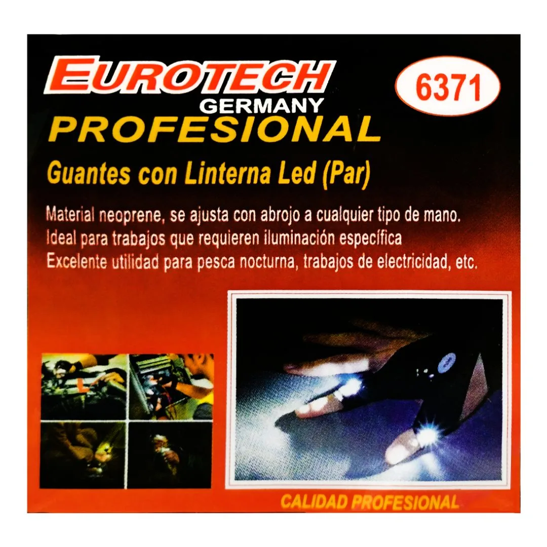 Par guantes con linterna LED - imagen 8