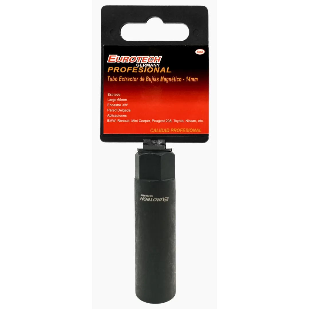 Extractor de bujías magnético – Enc. 3/8″ – 14 mm - imagen 2