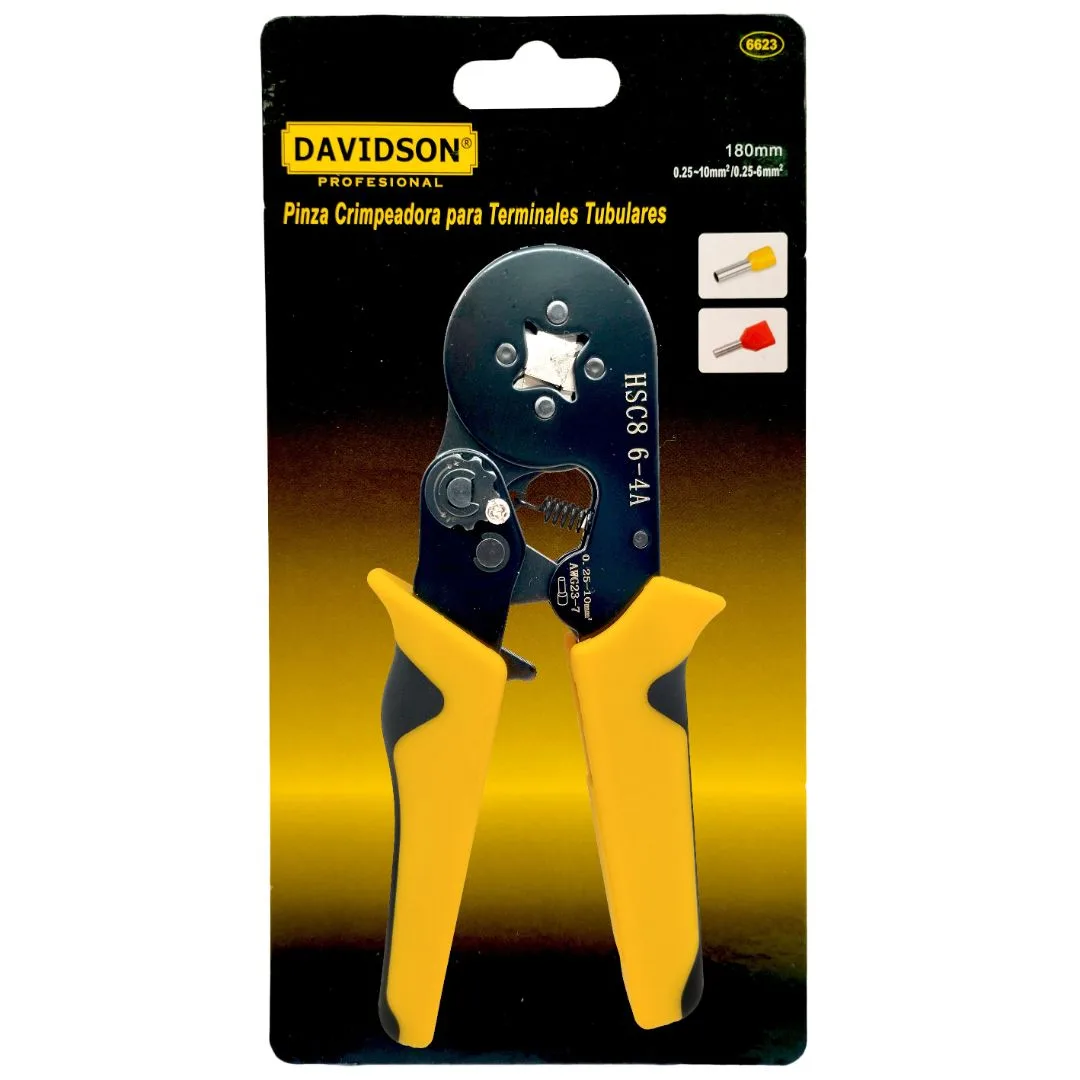 Pinza crimpeadora 0.25 – 10 mm + 1200 terminales - imagen 2