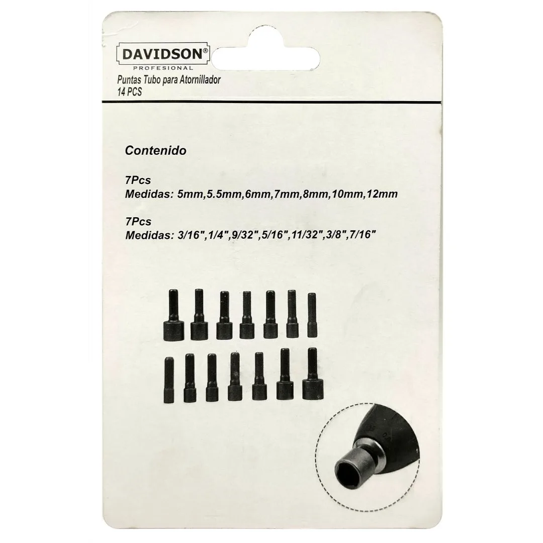 Puntas dado para taladro atornillador x14 pcs. - imagen 5