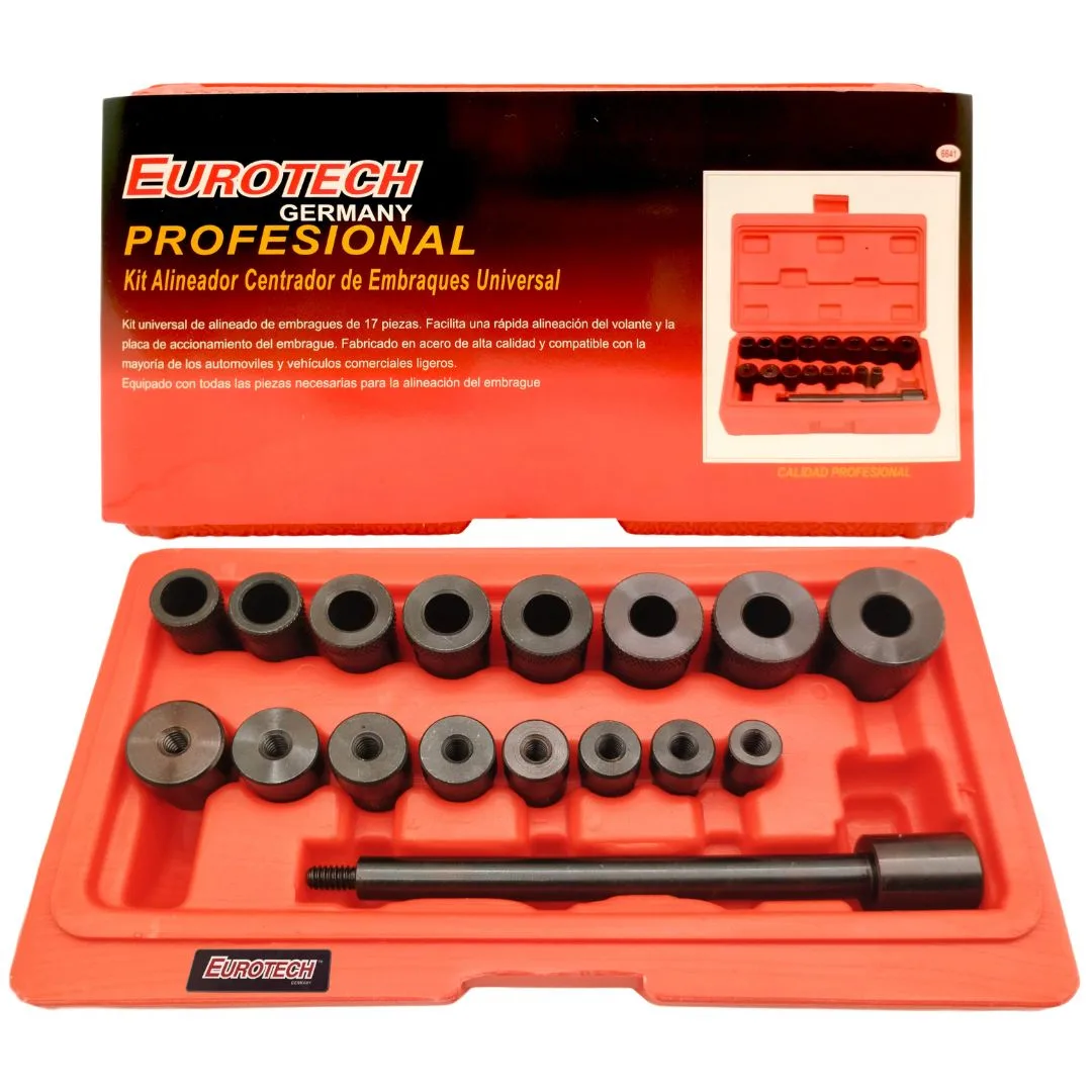 Centrador alineador embragues – Kit universal 17 pcs. - imagen 2