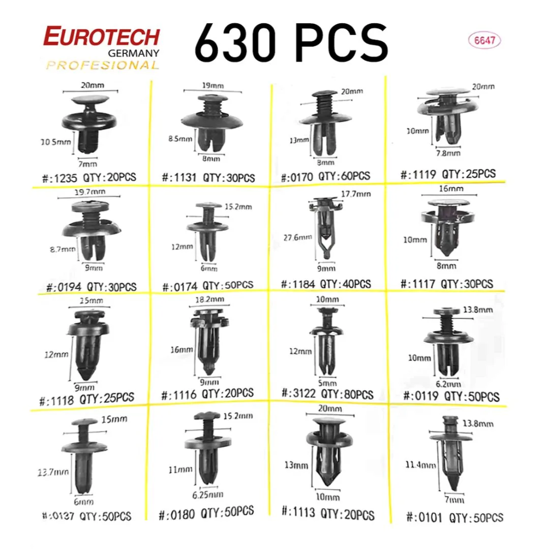 Grampas tapizado paneles + destapizador – 630 pcs. - imagen 3