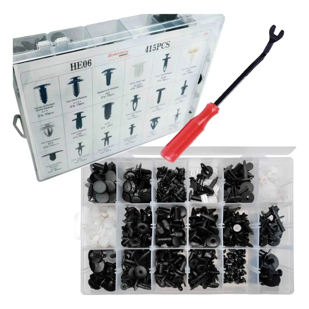 Grampas tapizado paneles + destapizador – 415 pcs.