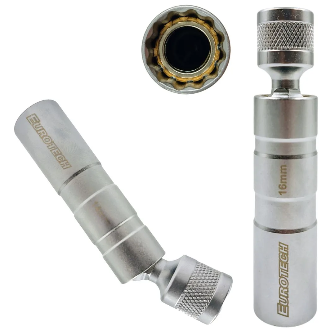 Dado sacabujía articulado – 16 mm x 95 mm (largo) – Enc. 3/8″