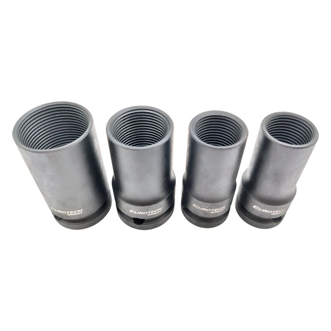 Tubos extracción tuercas de seguridad x4 pzs. – Encastre 1/2″