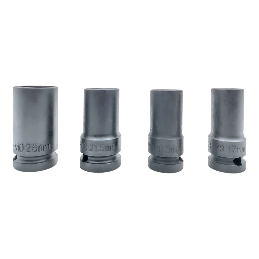 Tubos extracción tuercas de seguridad x4 pzs. – Encastre 1/2″ - imagen 3