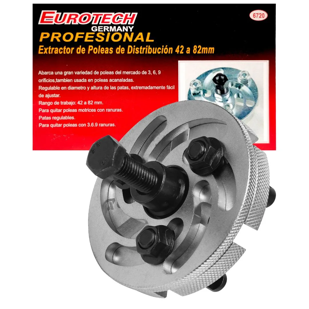 Extractor Polea Distribución 42-82 mm