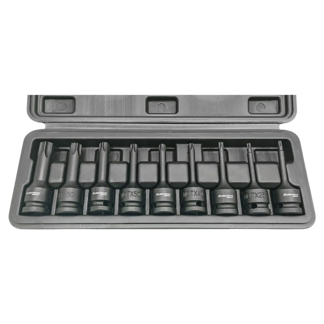 9 puntas impacto Torx 5-19 mm – Tubo Enc. 1/2″ - imagen 4