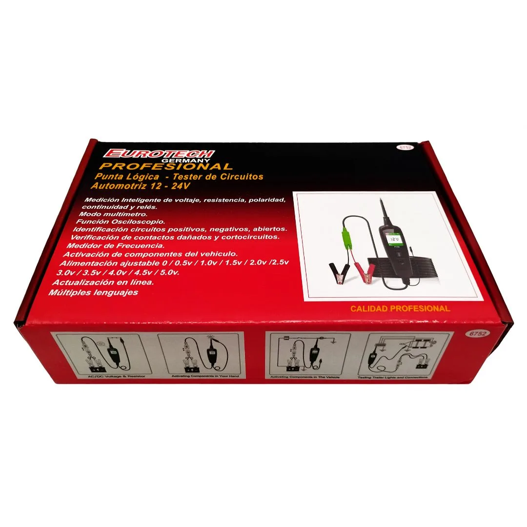 Punta Lógica Tester Circuitos Automotriz 12-24V - imagen 5