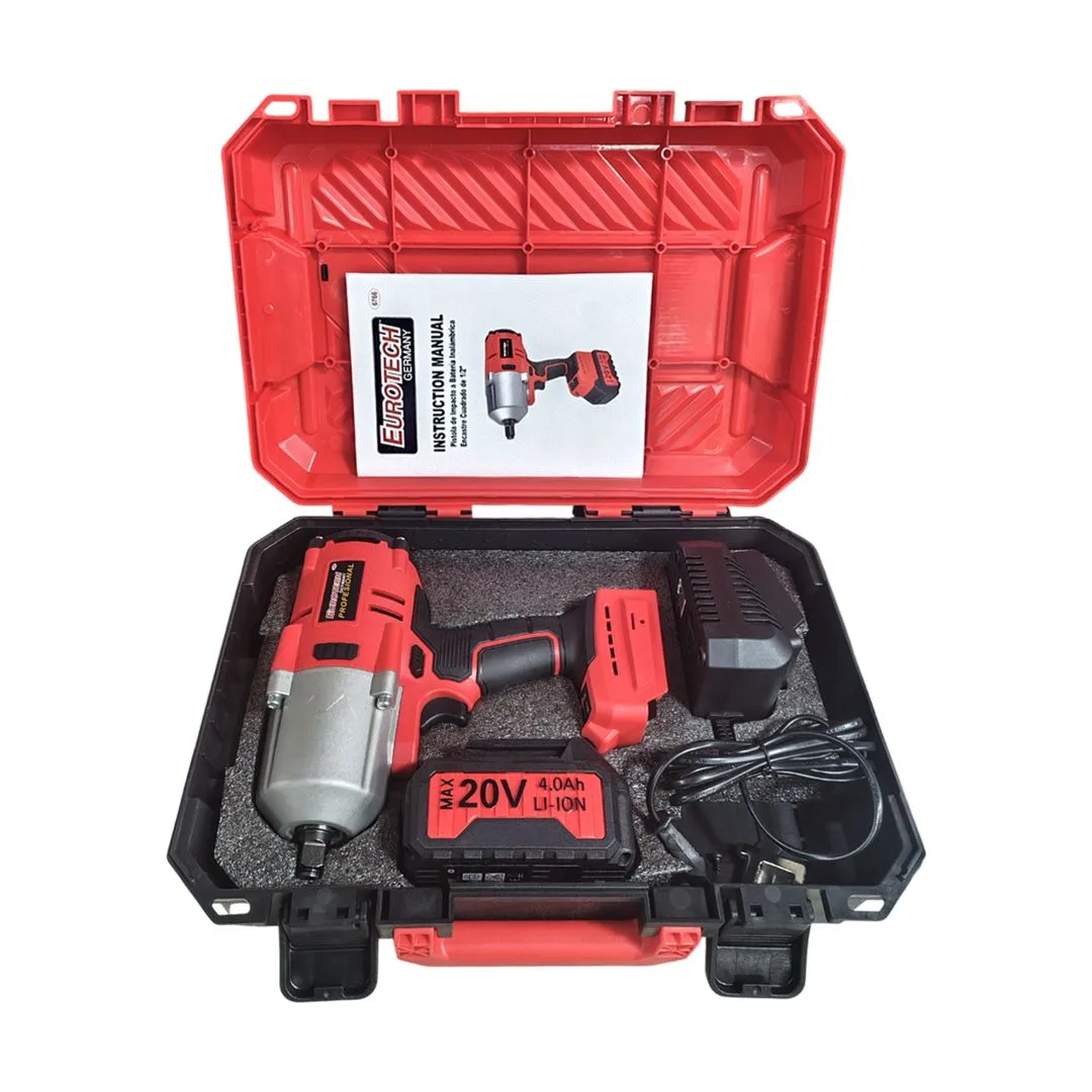 Pistola de impacto a batería -Torque 1000 Nm – Enc. 1/2″ - imagen 2