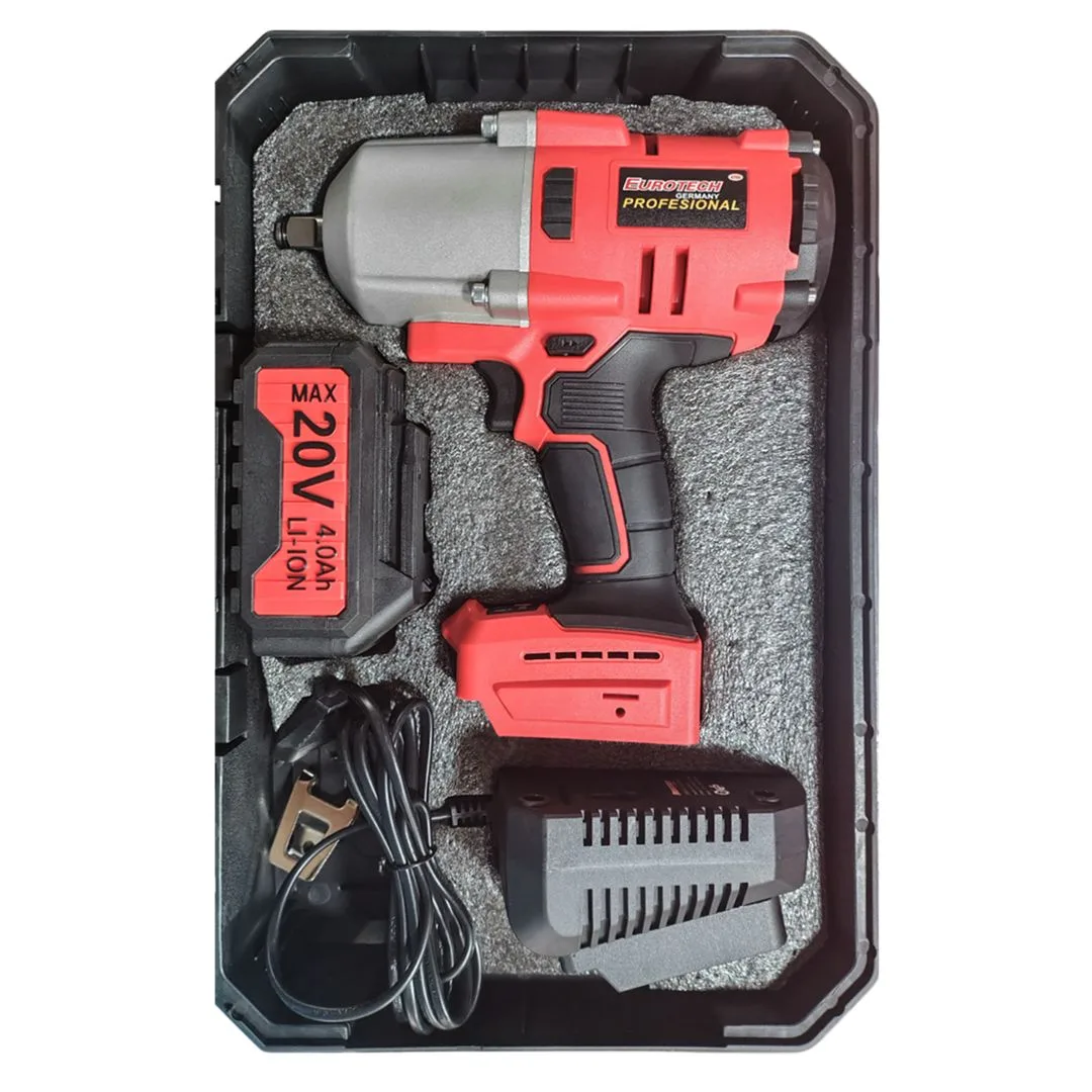 Pistola de impacto a batería -Torque 1000 Nm – Enc. 1/2″ - imagen 3