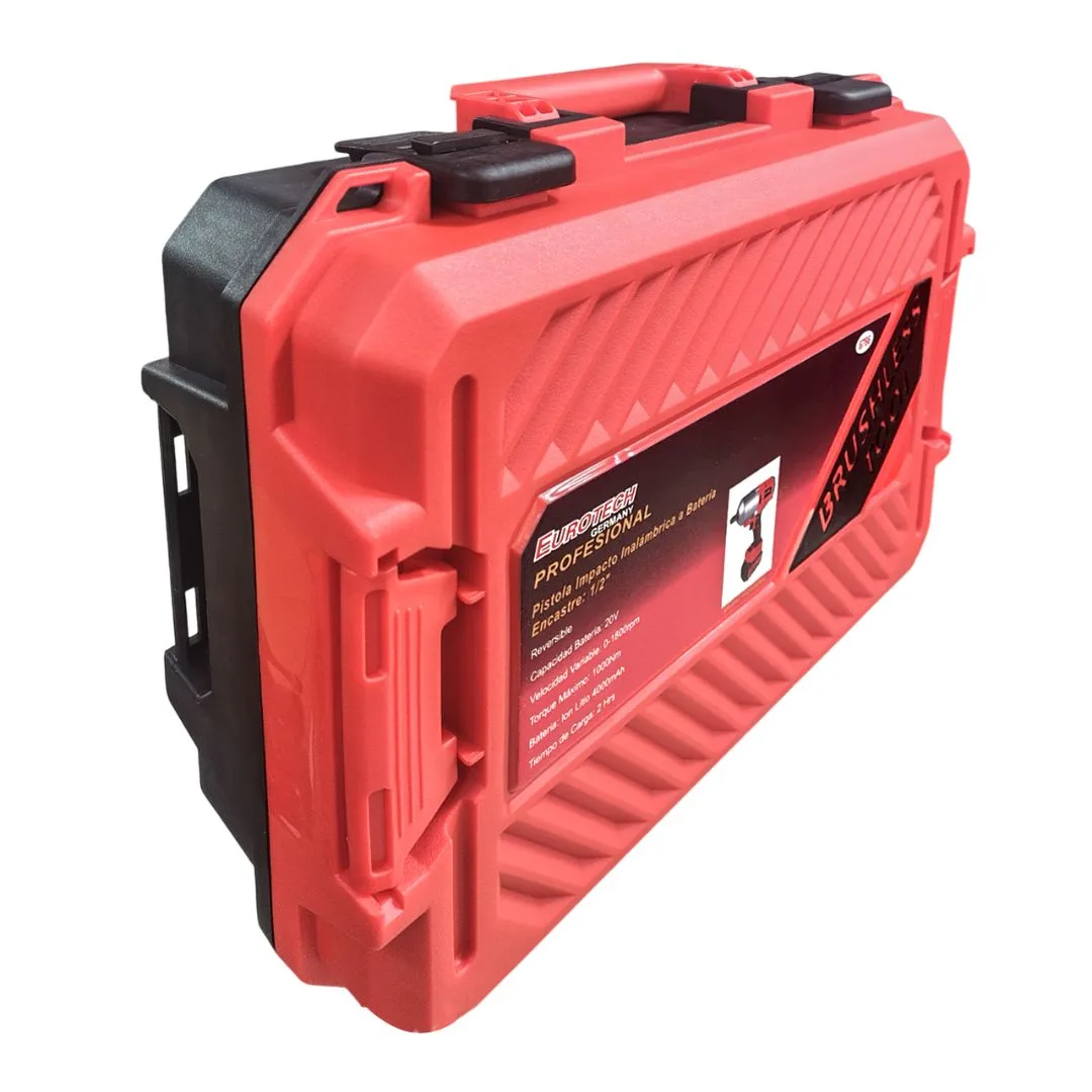 Pistola de impacto a batería -Torque 1000 Nm – Enc. 1/2″ - imagen 8