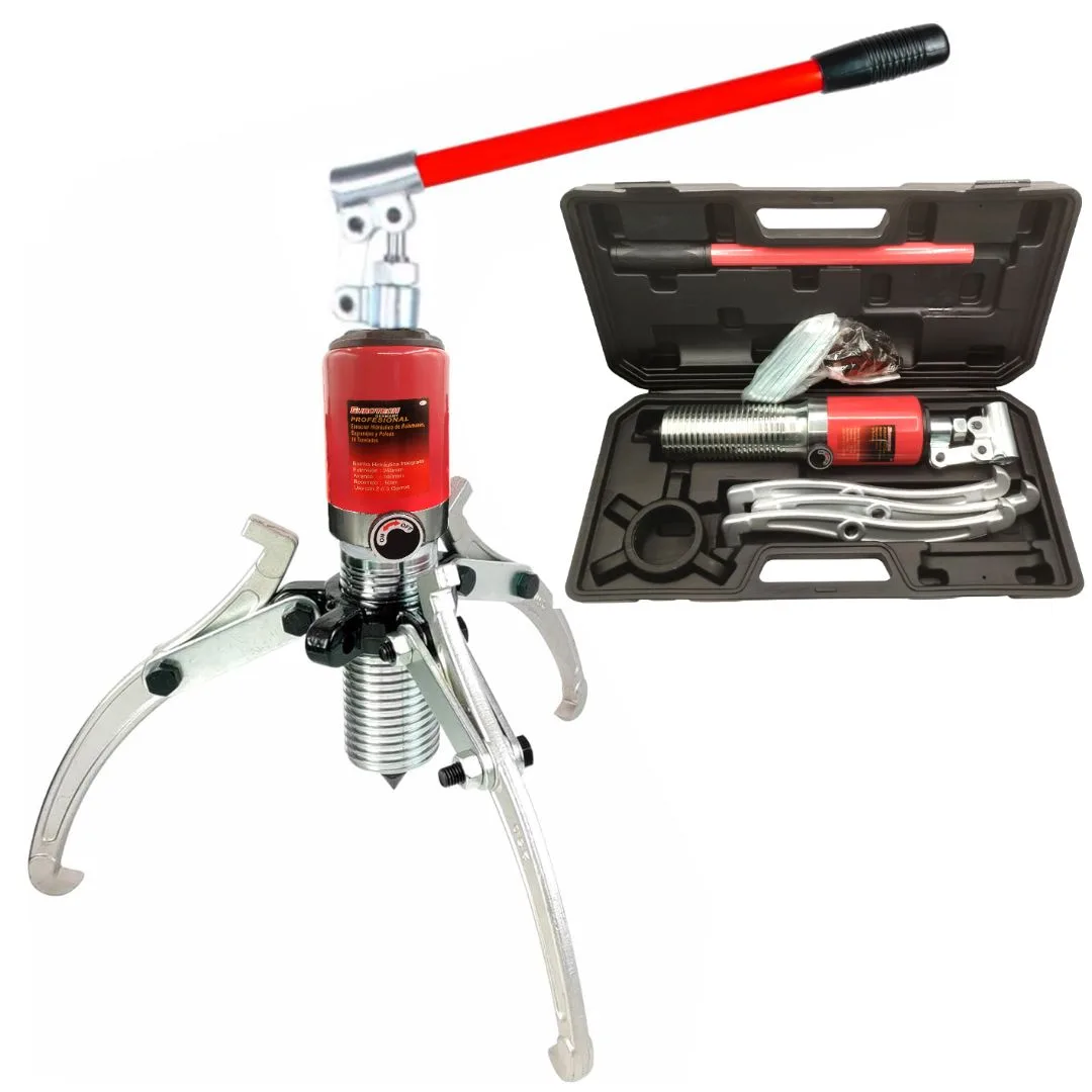 Extractor hidráulico rulemanes / engranajes / poleas – 10 ton.