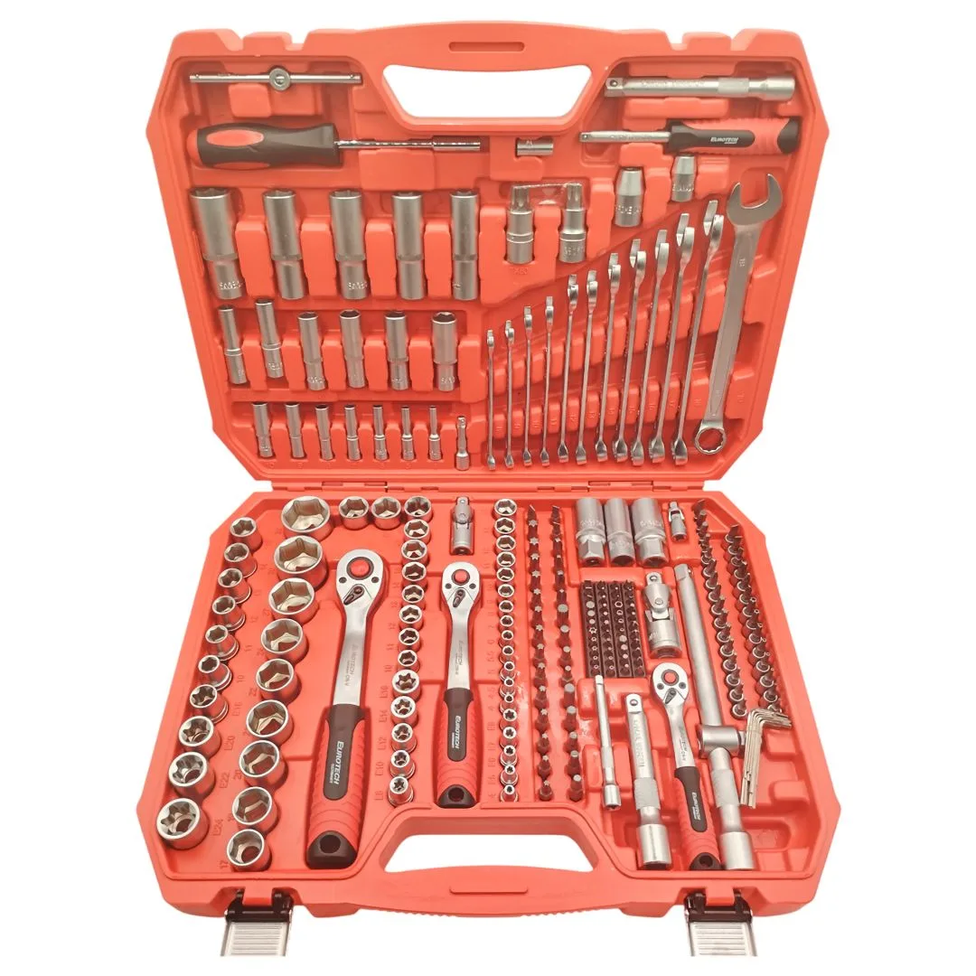 Tubos largos y cortos + accesorios 1/4″ 3/8″ 1/2″ – 219 pcs.