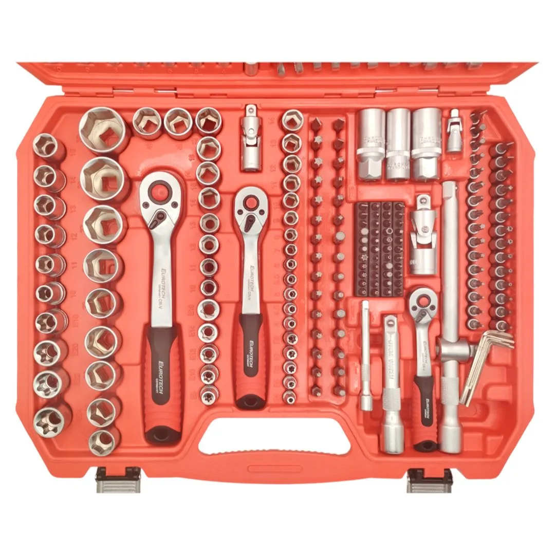 Tubos largos y cortos + accesorios 1/4″ 3/8″ 1/2″ – 219 pcs. - imagen 2
