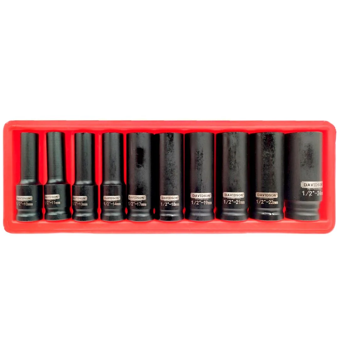 Tubos impacto largos – 10 a 24 mm. – 10 pcs. - imagen 2