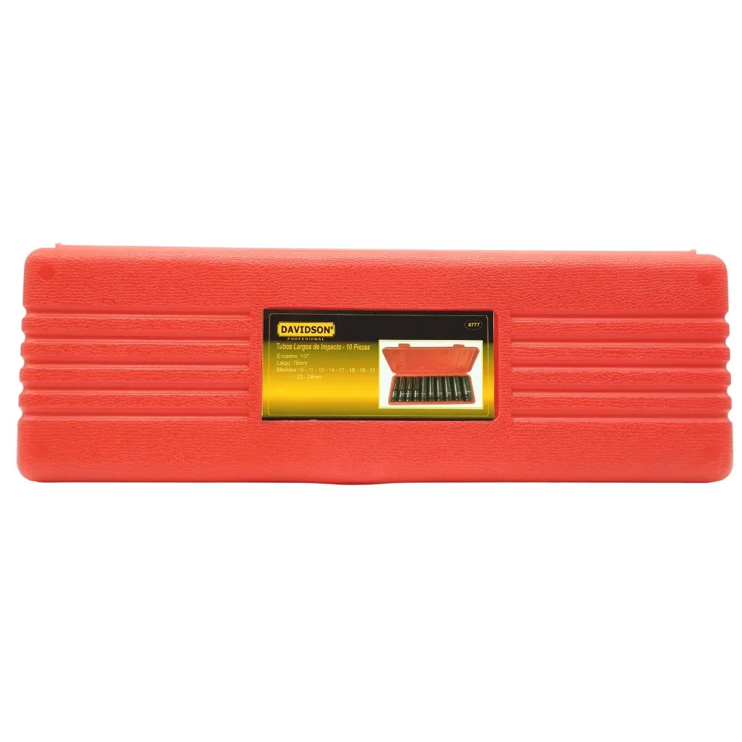 Tubos impacto largos – 10 a 24 mm. – 10 pcs. - imagen 3
