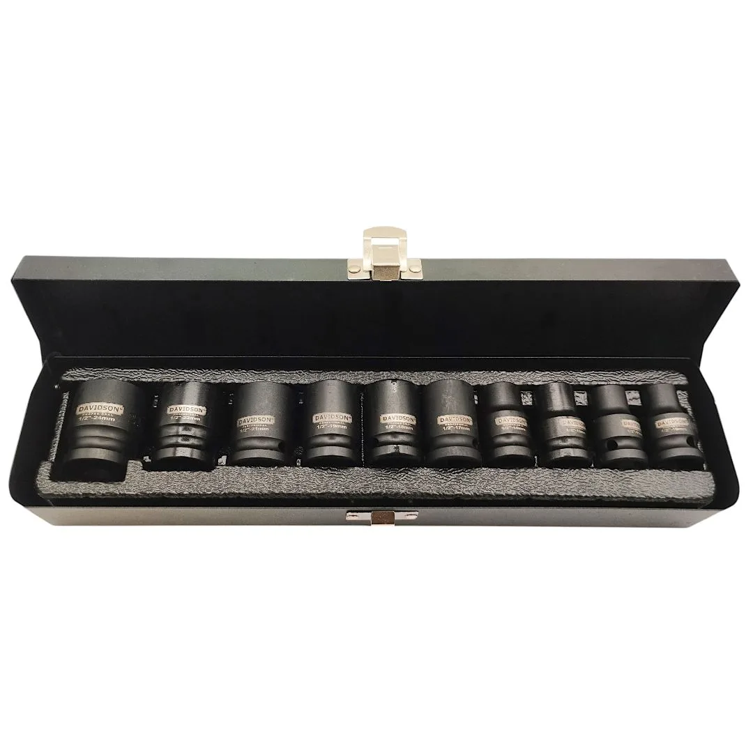 Tubos impacto cortos – 10 a 24 mm – 10 pcs.