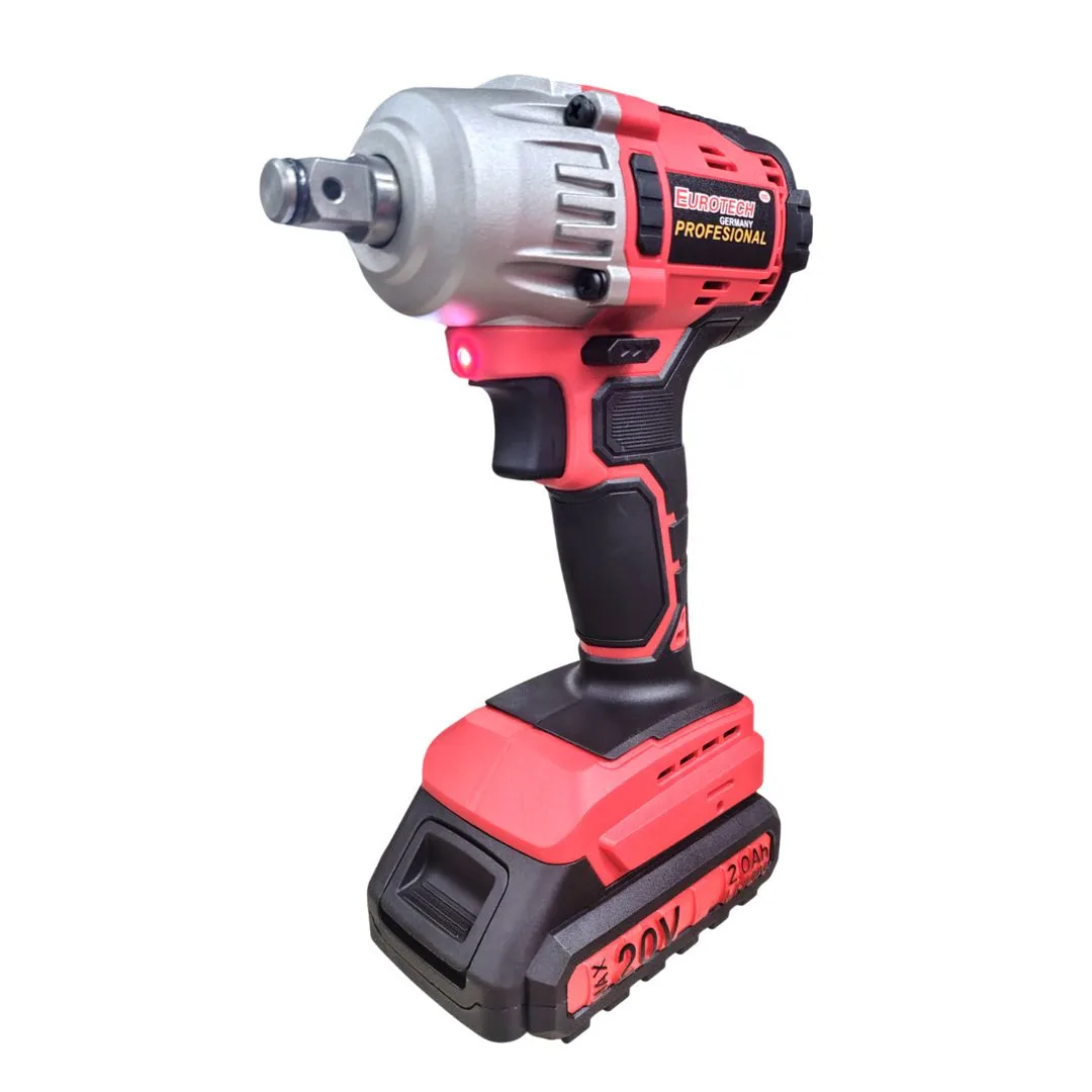 Pistola de impacto a batería -Torque 300 Nm – Enc. 1/2″ - imagen 2