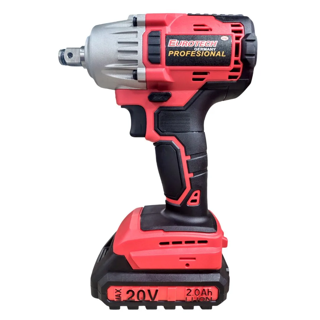 Pistola de impacto a batería -Torque 300 Nm – Enc. 1/2″ - imagen 3