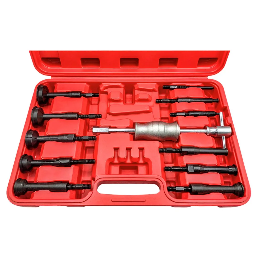 Kit extractor rodamientos internos golpe – 8 a 58 mm – 12 pzs. - imagen 2