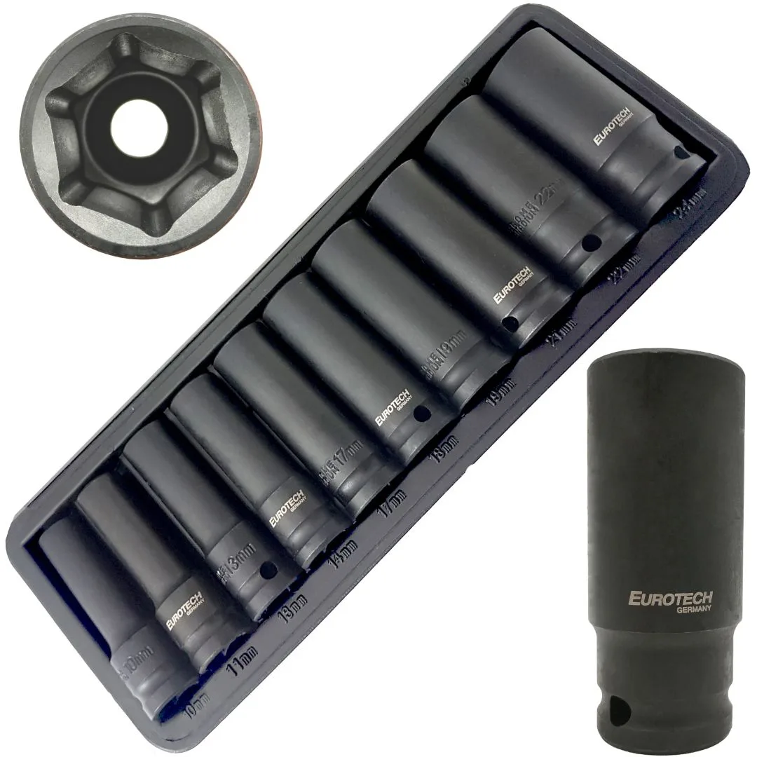 Tubos impacto largos – 10 a 24 mm. – 10 pcs. - imagen 2