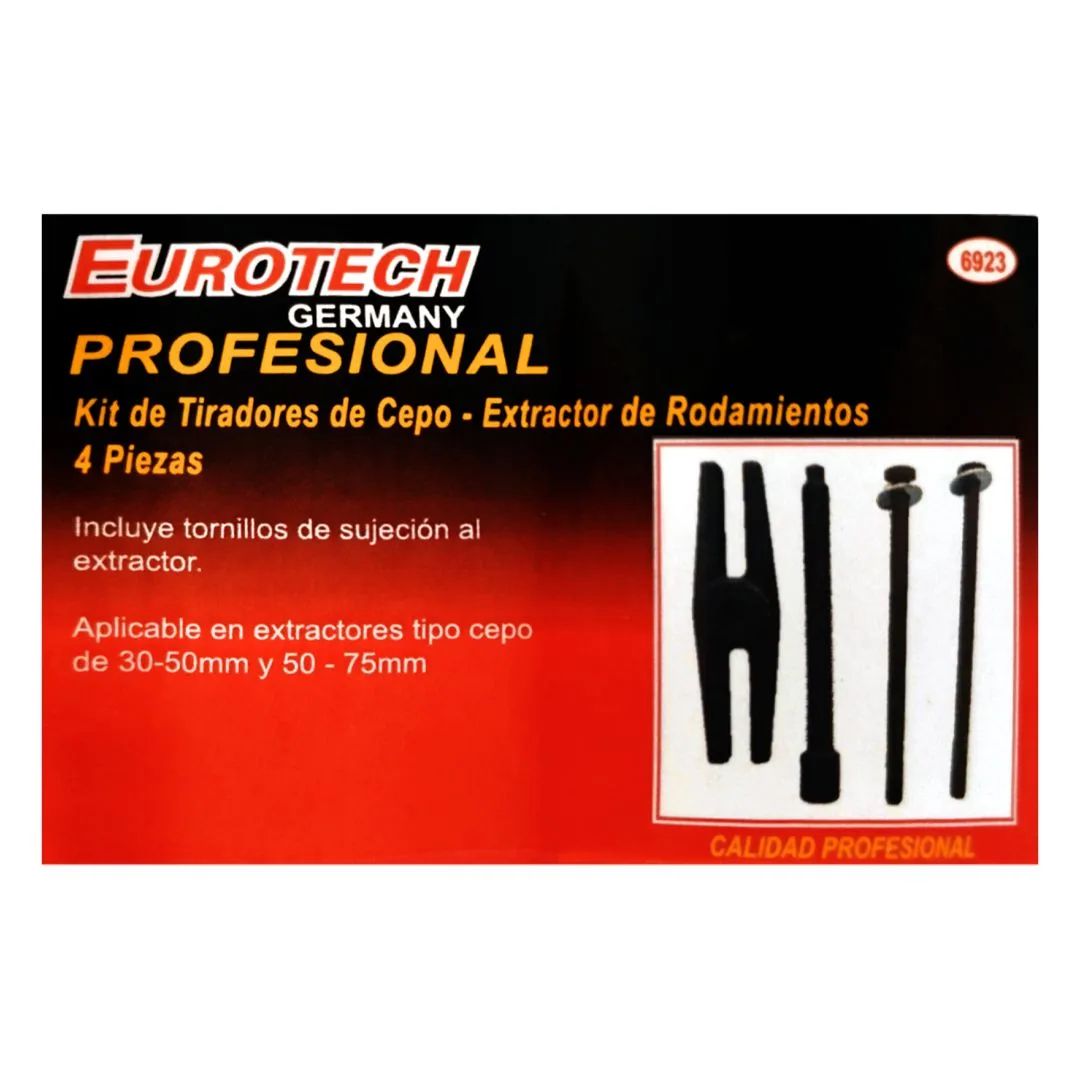 Tiradores de cepo de extracción rulemanes – 4 pcs. - imagen 3