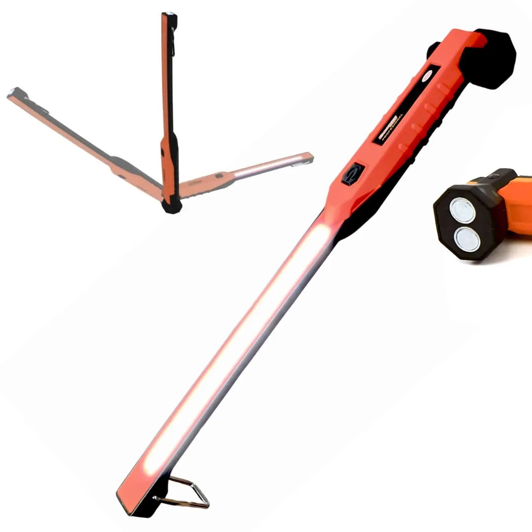 Lámpara de trabajo LED magnética – 3W – Recargable - imagen 2