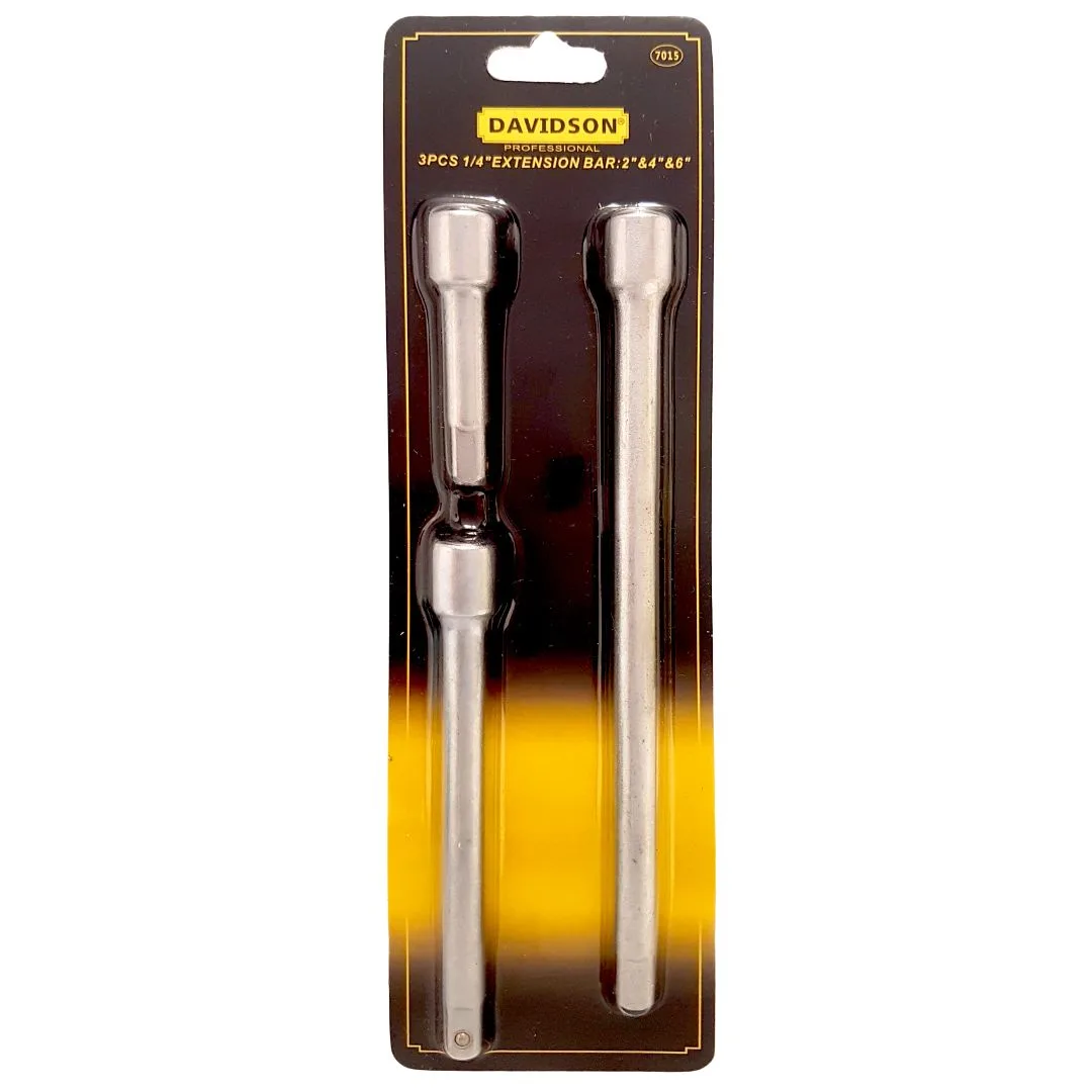 Prolongador Extensión Enc. 1/4″ – 3 pcs.