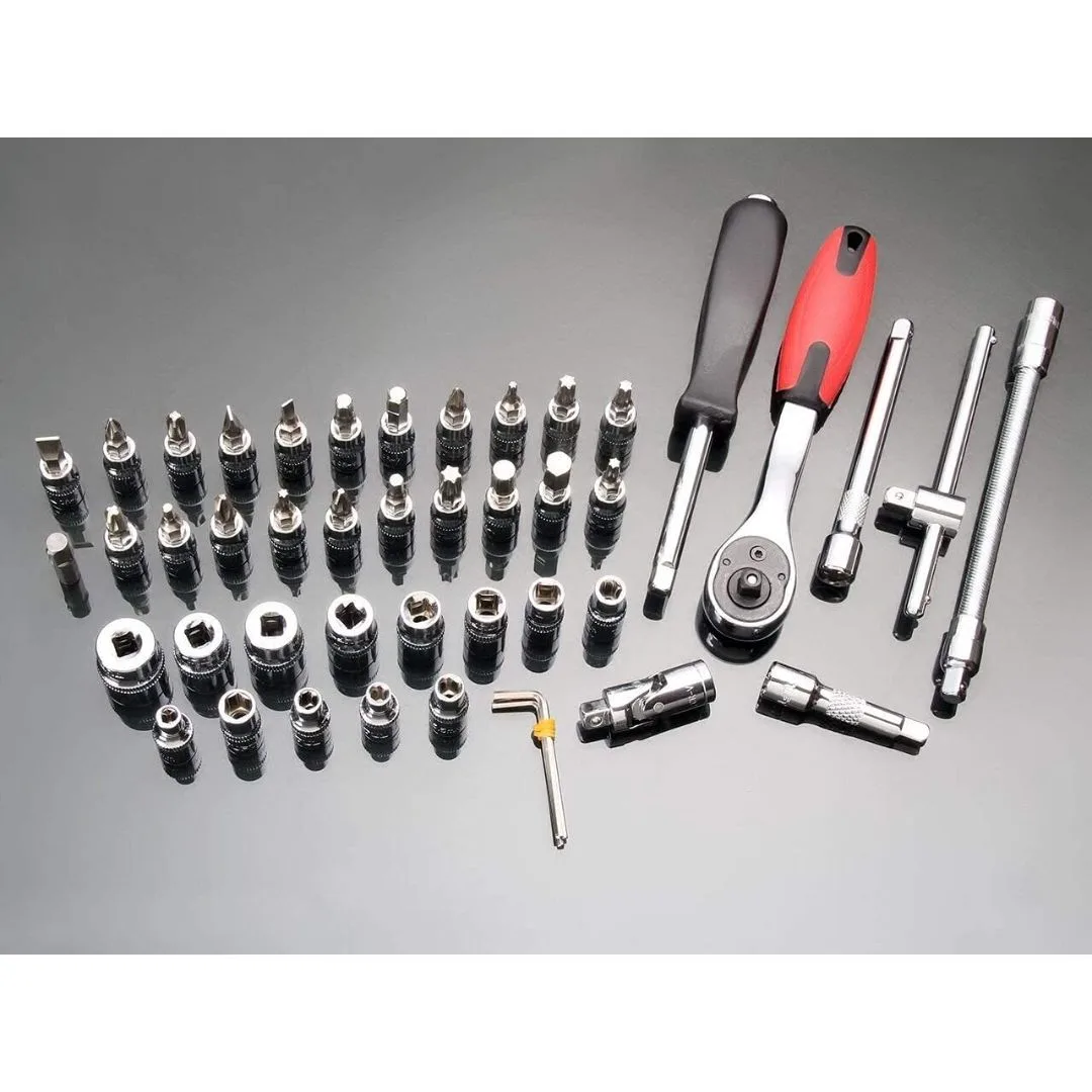 Puntas y tubos allen (hex) 1/4″ y accesorios – 46 pcs. - imagen 4