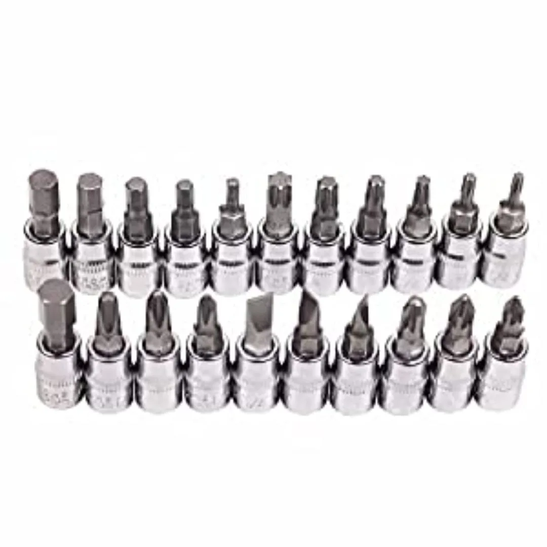 Puntas y tubos allen (hex) 1/4″ y accesorios – 46 pcs. - imagen 6
