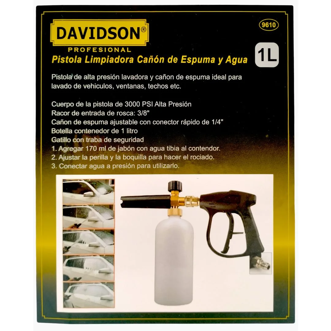 Pistola lavadora espuma – alta presión - imagen 2