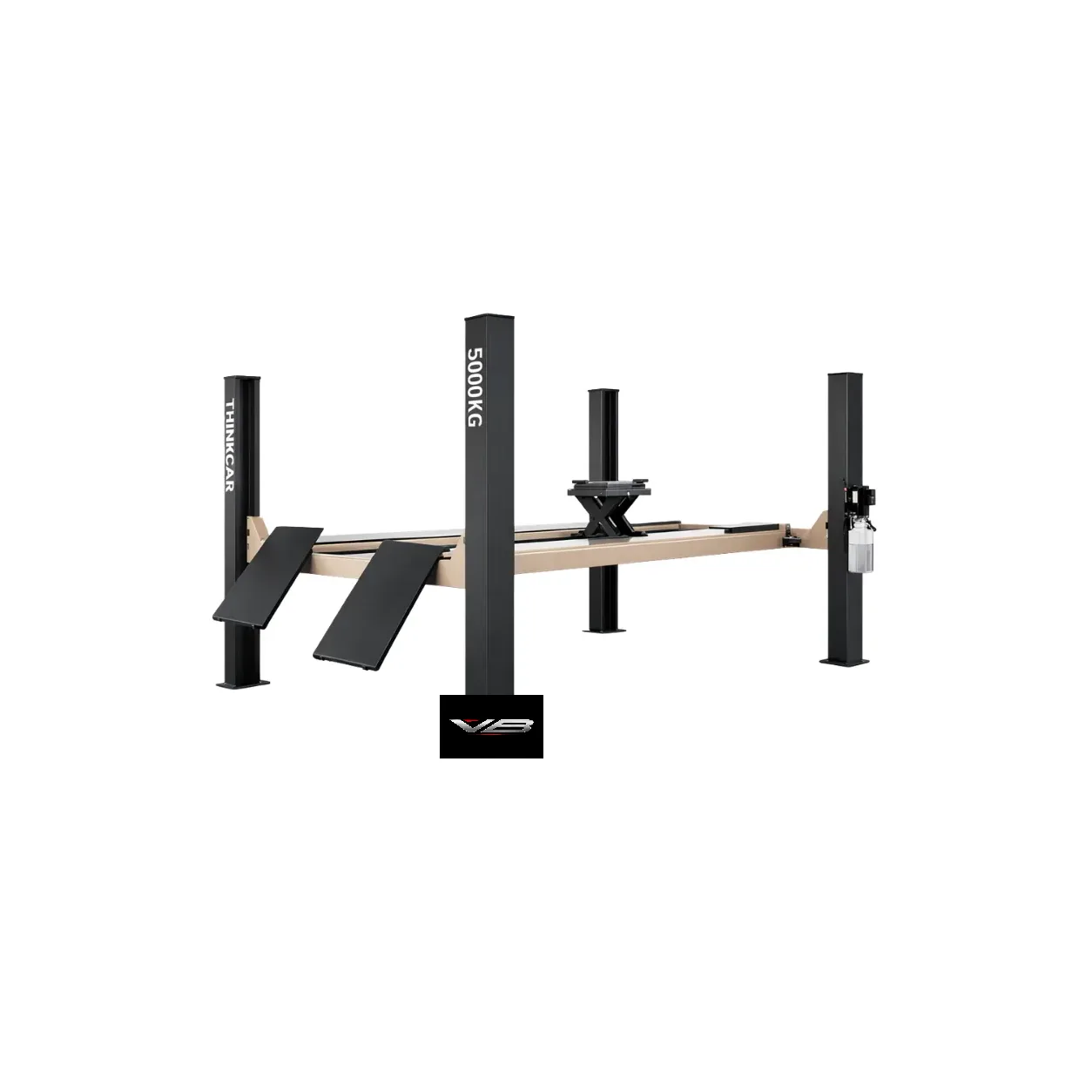 Imagen de thinkcar-elevador-4-columnas-5-toneladas-tvl450-monofasico-trifasico