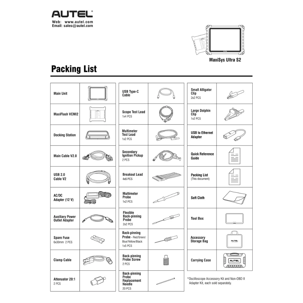 AUTEL MAXISYS ULTRA S2 - JDM Inyeccion